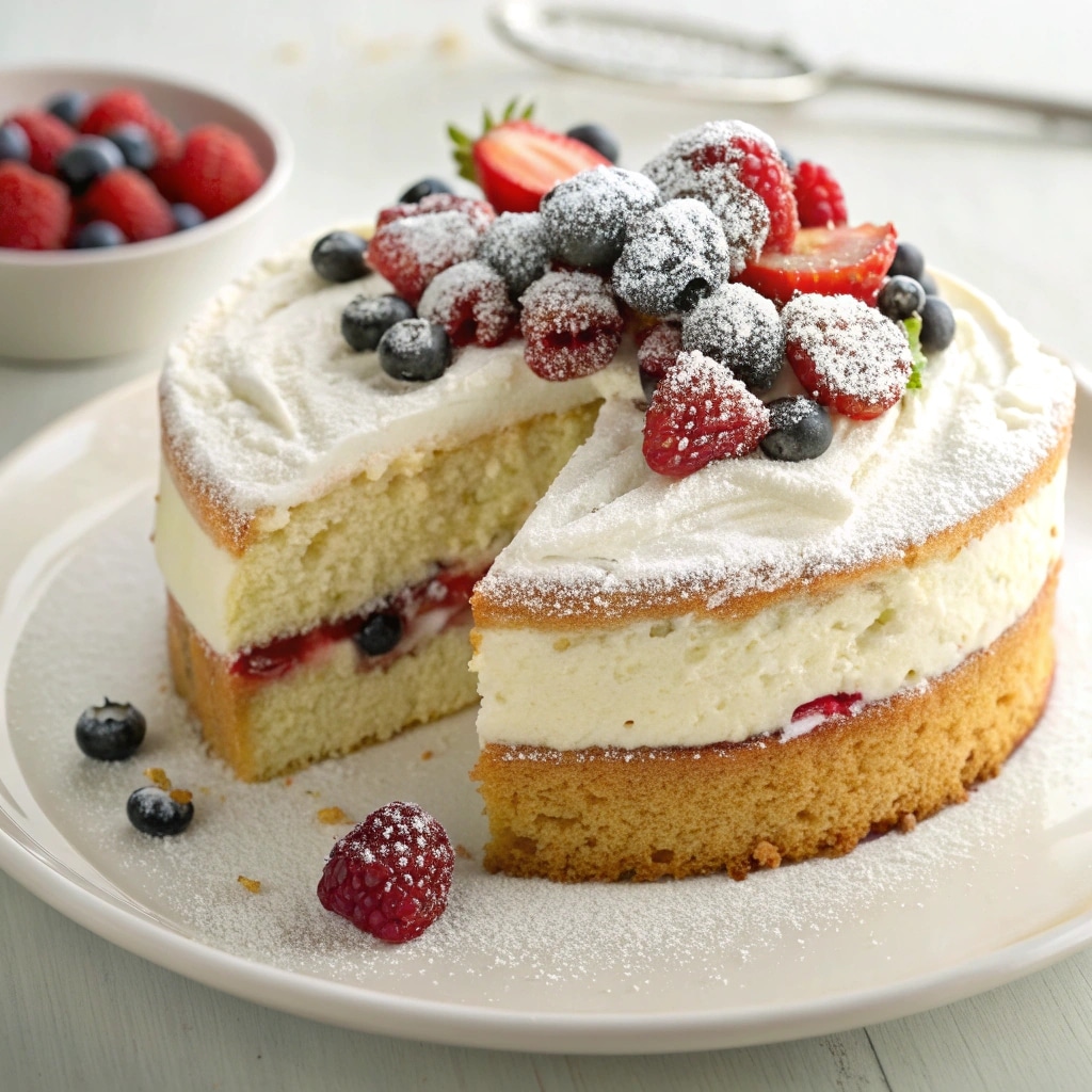 Cake au fromage blanc facile | Recette moelleuse et légère